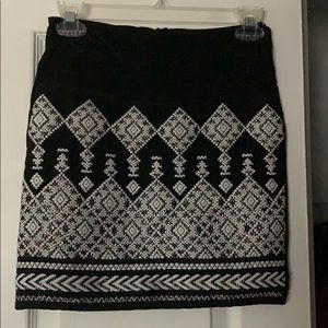 H&M Mini Black Skirt